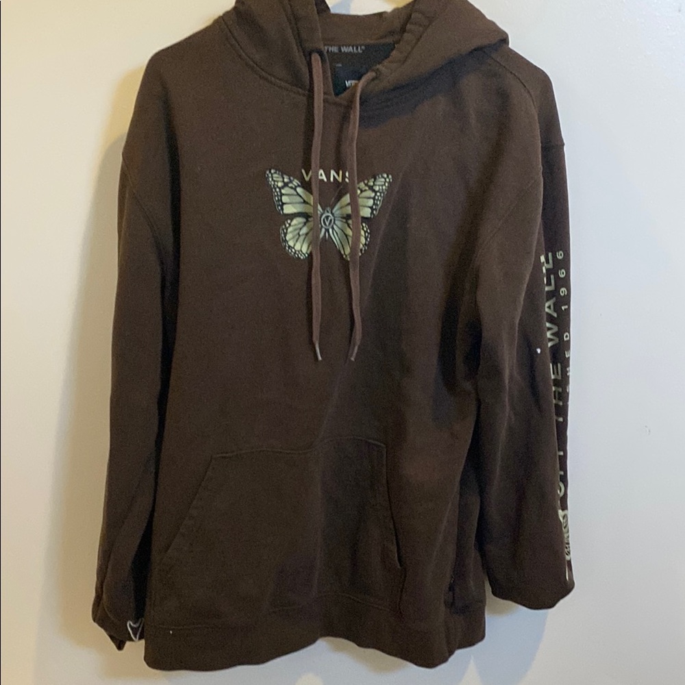 Vans Brown Butterfly Hoodie